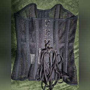 Orchard Corset Mesh Overbust Longline Corset